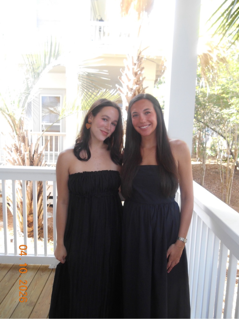 J. Crew Black Strapless Maxi Dress